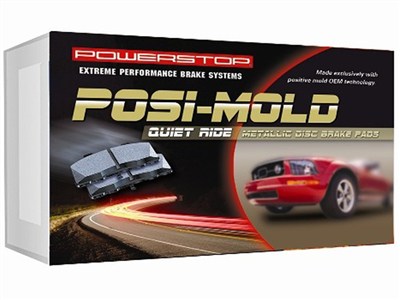 Power Stop PM18-1053 Posi Mold Semi Metallic Rear Brake Pads 2010 2011 2012 2013 Camaro V8