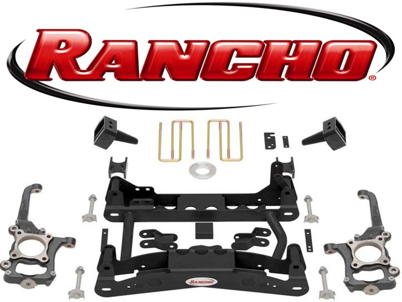 Rancho RS6518B 4-Inch Suspension Lift Kit (No Shocks) 2009 Ford F-150 4WD