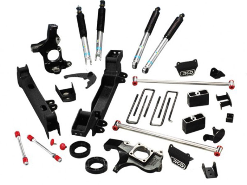 RCD 10-41299 Suspension Lift Kit 4"-6" with Bilstein Shocks 2001-2011 GM 1500HD/2500 Truck/SUV 2WD