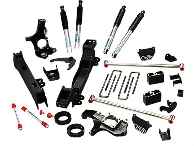 RCD 10-41800 5"-6" Lift Kit w/Bilstein Shocks 1999-2010 GM K2500HD/3500 4WD