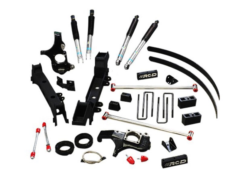 RCD 10-41888 4.5"-6" Lift Kit w/Bilstein Shocks 1988-1999 GMC K2500/K3500/Suburban 4WD