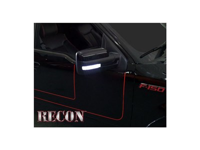 Recon 264240CL Clear Side Mirror Lenses 2009-2014 Ford F-150 & F-150 SVT Raptor