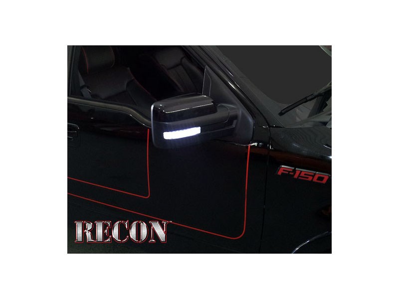 Recon 264240CL Clear Side Mirror Lenses 2009-2014 Ford F-150 & F-150 SVT Raptor