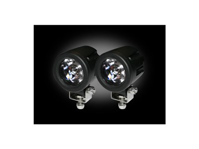 Recon 264505CL 10-Watt 3000 Lumen LED Driving / Reverse Light Kit - Clear