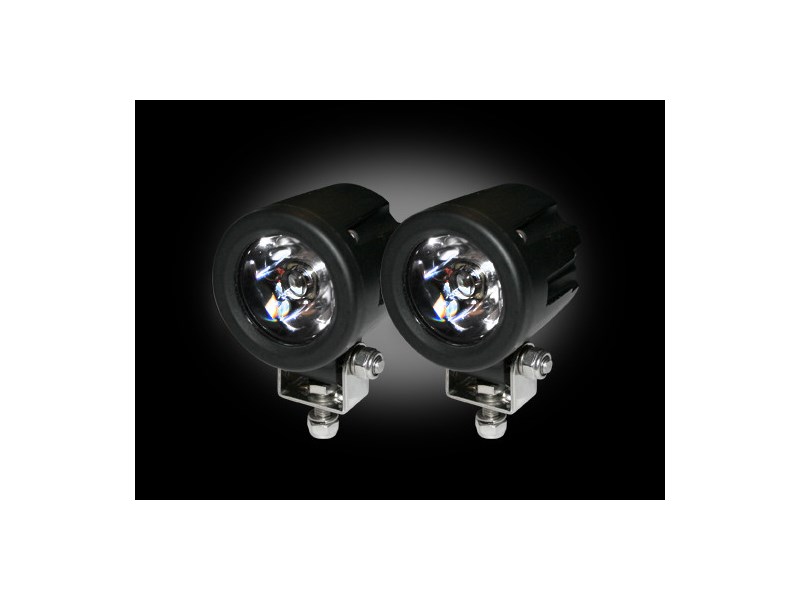 Recon 264505CL 10-Watt 3000 Lumen LED Driving / Reverse Light Kit - Clear