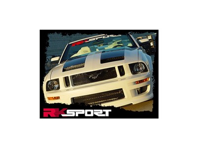 RK Sport 18011005 California Dream Ram Air Hood for 2005-2009 Mustang