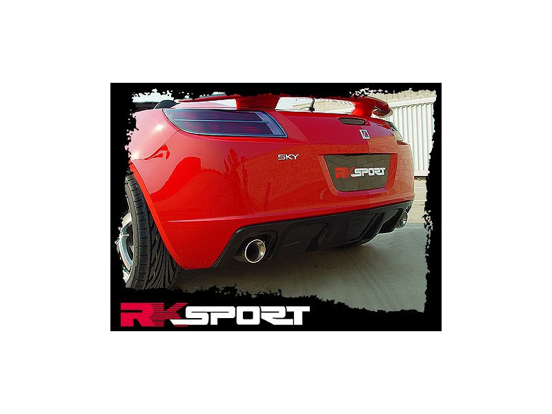 RK Sport 32011005 Saturn Sky Fiberglass Rear Filler Piece