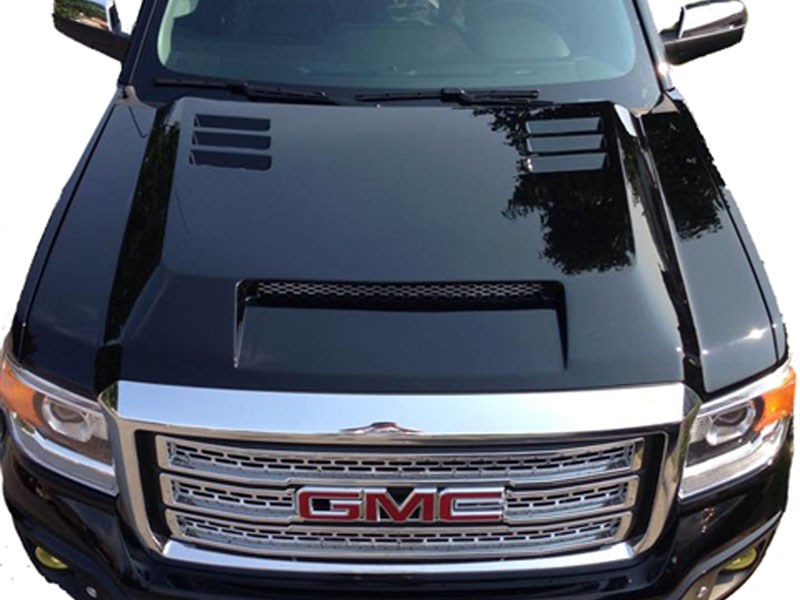 RK Sport 35016000 1500 Ram Air Hood fits 2014-2018 GMC Sierra 1500