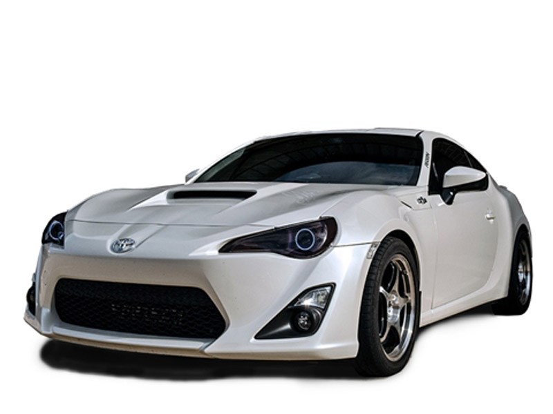 RK Sport 46011000 Ram Air Fiberglass Hood for 2013-2020 Subaru BRZ, Scion FR-S and Toyota GT86
