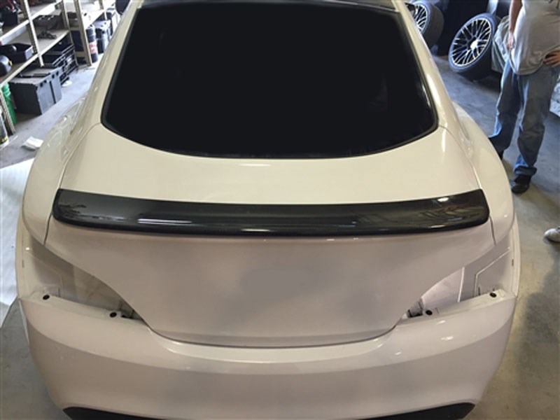 RK Sport 49012006 Carbon Fiber Spoiler fits 2010-2016 Hyundai Genesis Coupe