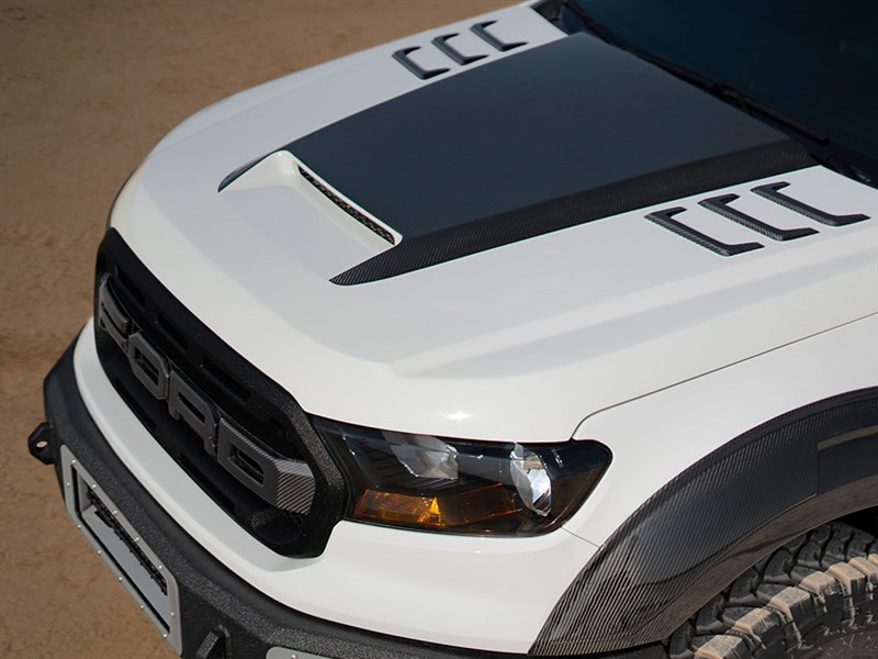 RK Sport 50012100 V2 Ram Air Hood Fiberglass fits 2019-2022 Ford Ranger