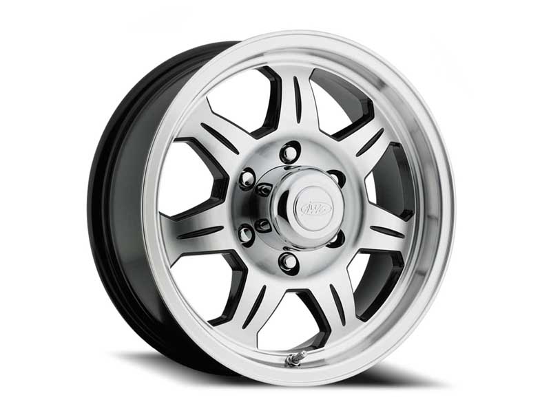 Raceline Wheels 870-24012 12x4 Element Trailer 870 Machined Face Black 0 Offset 5x114.3 BP 81 Bore