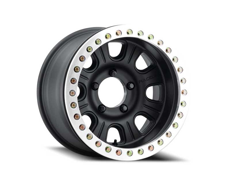 Raceline RT231-79580-32 17x9.5 Monster Beadlock RT231 Machined Face/Black -32 OS 8x165.1 BP 130.81