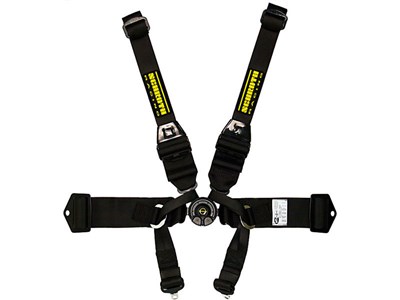 Schroth 41085A SFI 16.5 Formula III Black With Pull-Up Lap Belts