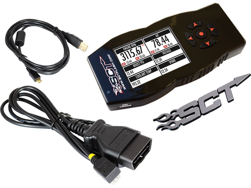 SCT 7015 4X Power Flash Programmer Pre Loaded Ford Models SCT Performance