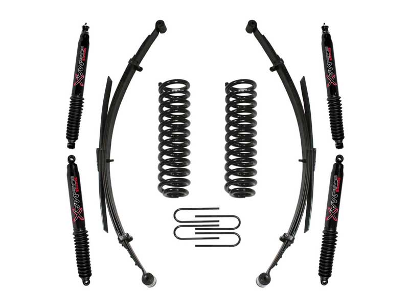 Skyjacker 132XKS-B 1.5-2" Lift Kit with Black Max Shocks for 86-97 Ranger 94-97 B4000