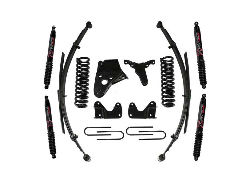 Skyjacker 134RHKS-B 4" Lift Kit with Black Max Shocks for 98-97 Ranger 94-97 B4000
