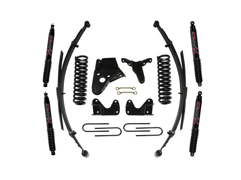 Skyjacker 136BHKS-B 6" Lift Kit with Black Max Shocks for 84-90 Bronco II