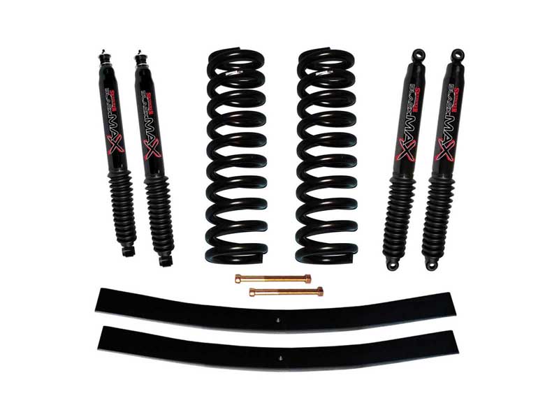 Skyjacker 174BK-B Lift Kit with Black Max Shocks for 78-79 Bronco w/Shock Black MAX Shocks 4" Lift