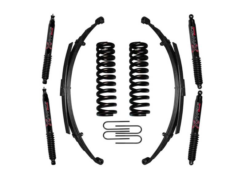 Skyjacker 176BKS-B 6" Lift Kit with Black Max Shocks for 78-79 Bronco