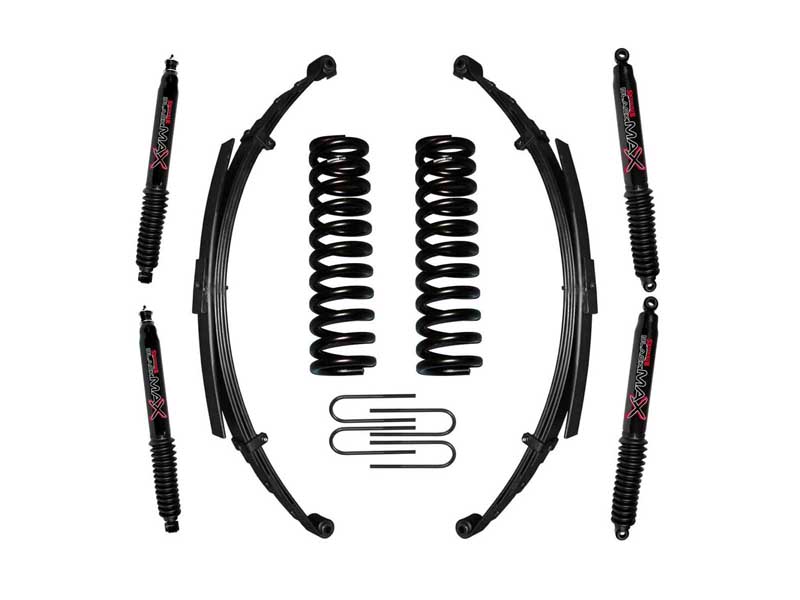 Skyjacker 176EBKS-B Bronco Lift Kit with Black Max Shocks for 75-79 Bronco