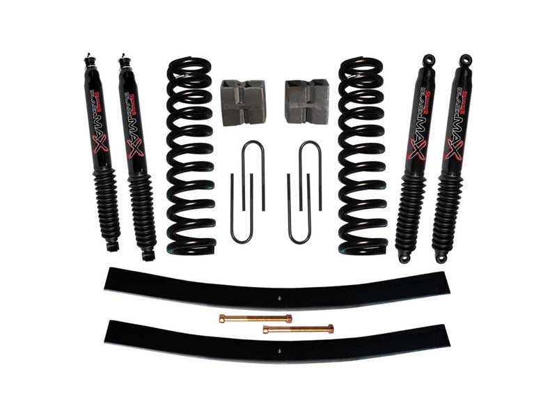 Skyjacker 179BK-B 9" Lift Kit with Black Max Shocks & Rear Add-A-Leafs for 78-79 Bronco