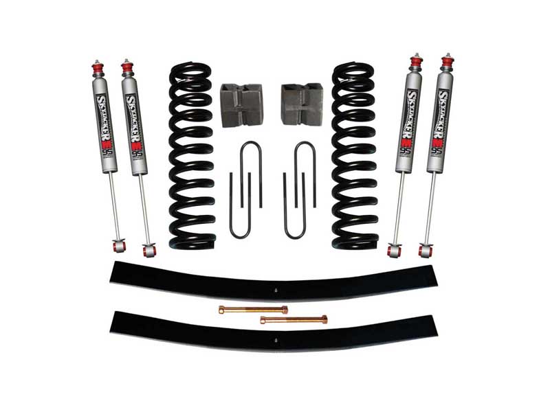 Skyjacker 179BK-N Bronco Lift Kit 78-79 Bronco w/Shock Nitro Shocks 9" Lift Rear Add-A-Leafs