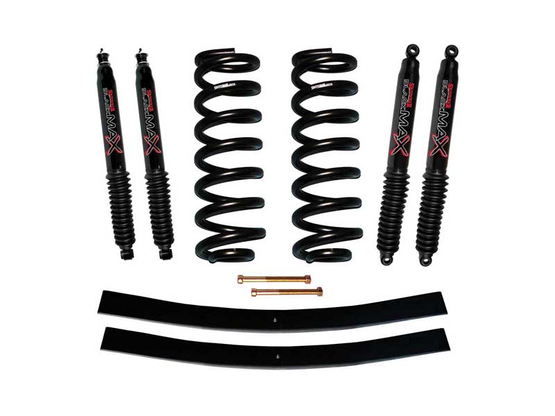 Skyjacker 182P2K-B Lift Kit w/Shock Black MAX Shocks 1.5-2" Lift
