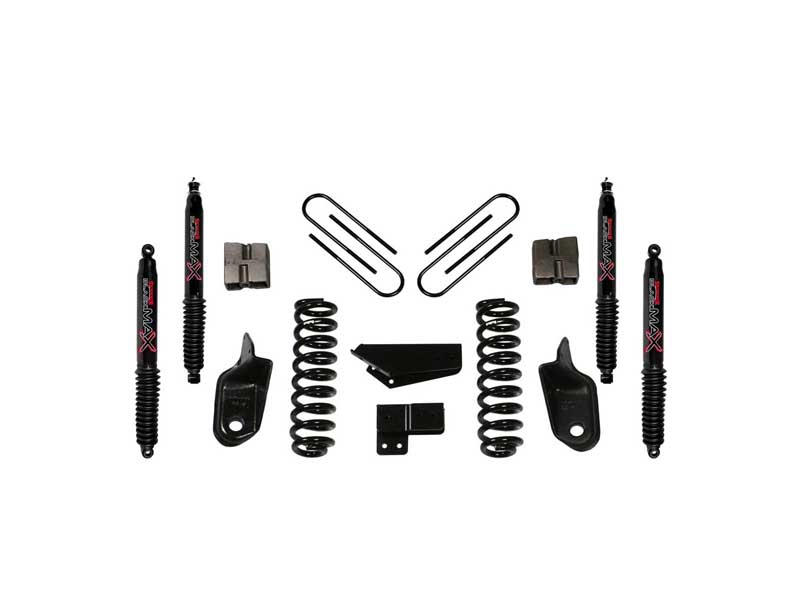 Skyjacker 184BK-B Lift Kit w/Shock Black MAX Shocks 4" Lift