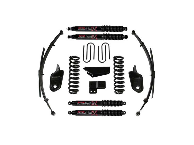 Skyjacker 184BKS-B Lift Kit w/Shock Black MAX Shocks 4" Lift