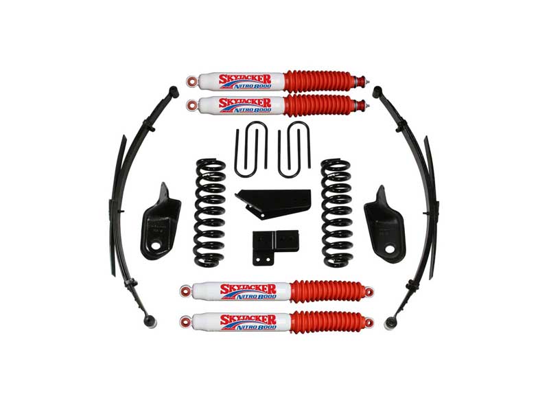 Skyjacker 184BKS-N Lift Kit w/Shock Nitro Shocks 4" Lift