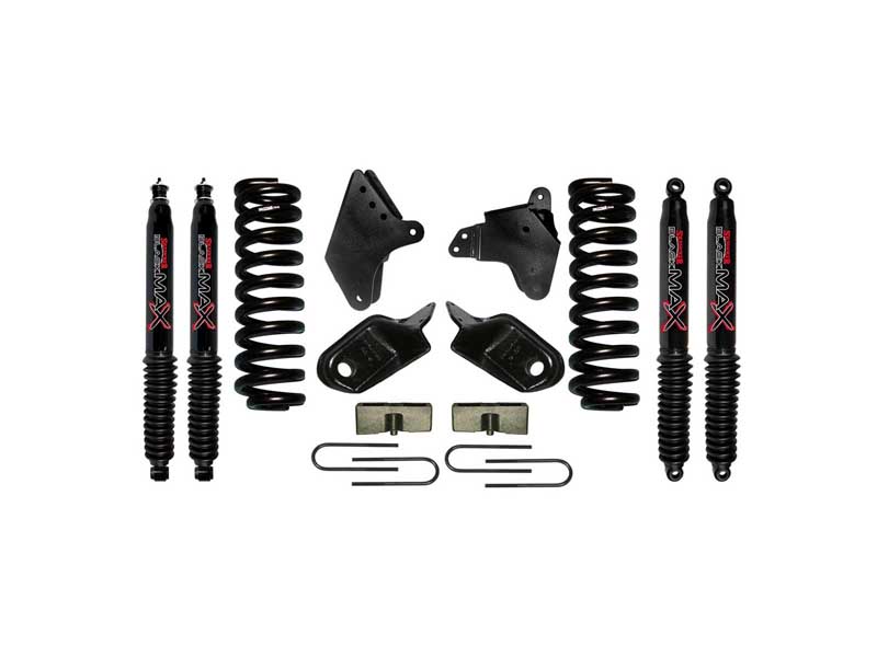 Skyjacker 184PK-B F150 Lift Kit with Black Max Shocks for 80-96 F150 4" Lift