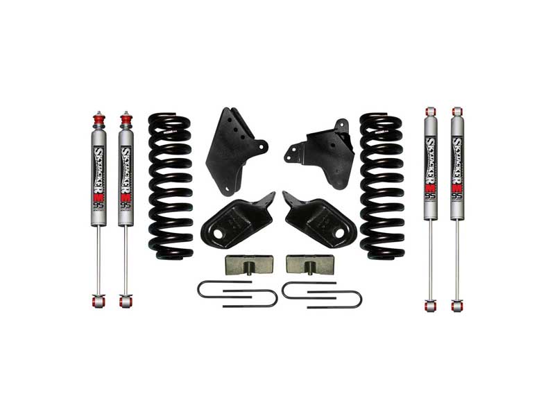 Skyjacker 184PK-M F150 Lift Kit 80-96 Ford F150 w/M95 Performance Shocks 4" Lift