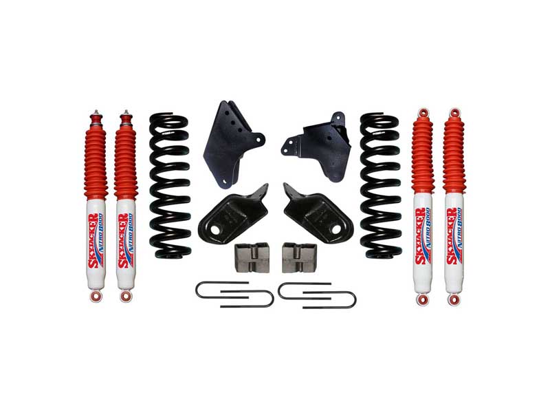 Skyjacker 186BK-N F150 Lift Kit 80-96 Ford F150 w/Shock Nitro Shocks 6" Lift