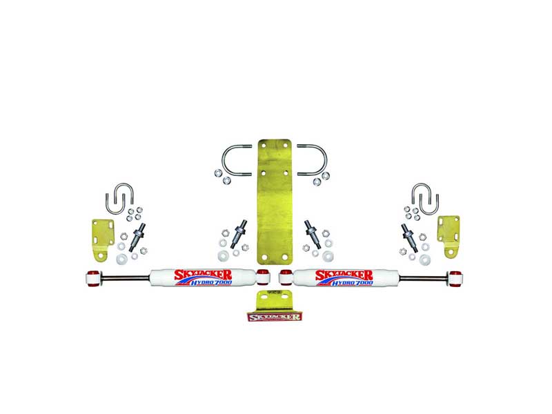 Skyjacker 7204 Steering Stabilizer Dual Kit Includes Hydro 7000 Steering Dampers & Brackets
