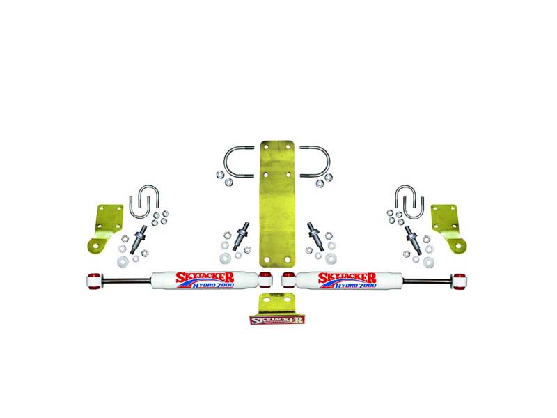 Skyjacker 7206 Steering Stabilizer Dual Kit Includes Hydro 7000 Steering Dampers & Brackets