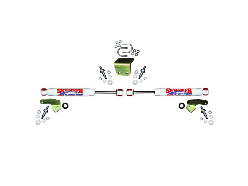 Skyjacker 7211 Steering Stabilizer Single Kit Includes 2 Steering Stabilizers Mounting Brackets