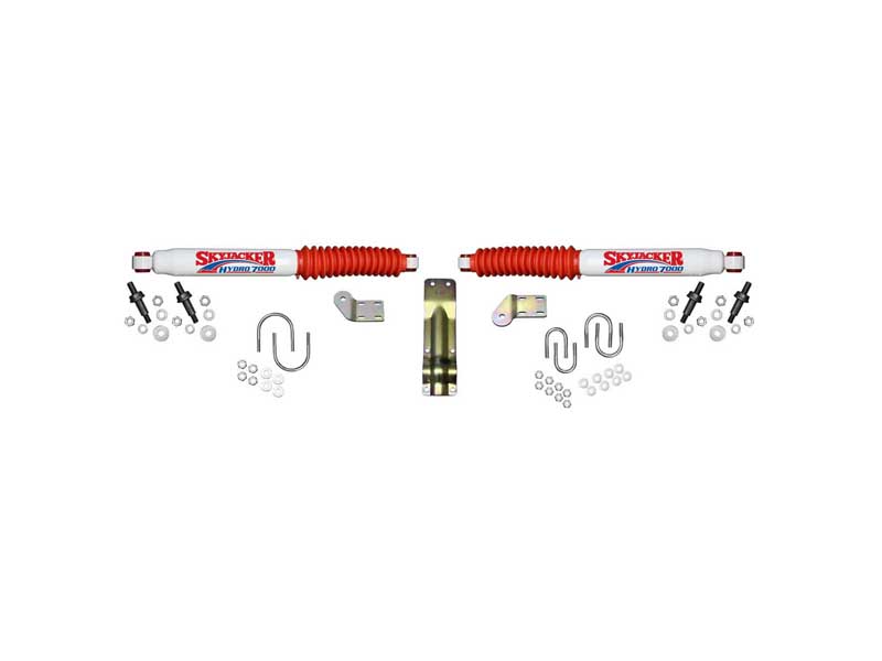 Skyjacker 7270 Steering Stabilizer Dual Kit w/3.75" Axle Tube