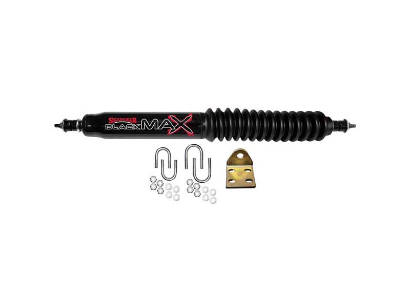 Skyjacker 8119 Steering Stabilizer Single Kit Black Single Kit 97-06 Jeep Wrangler 97-06 Jeep TJ