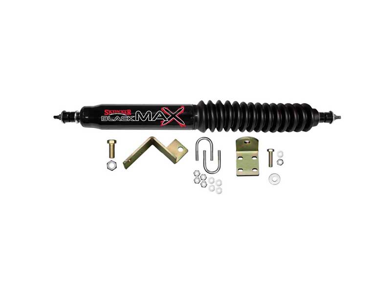 Skyjacker 8122 Steering Stabilizer Single Kit Black Single Kit For Use w/0-2.5" Lift