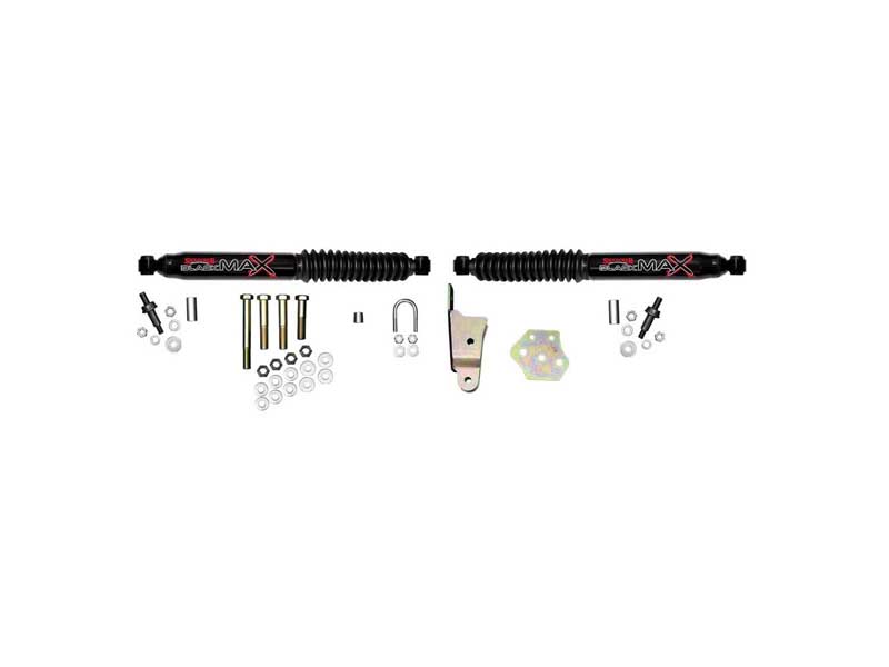 Skyjacker 8217 Steering Stabilizer Dual Kit Black Dual Kit 94-97 Dodge Ram 1500/2500/3500