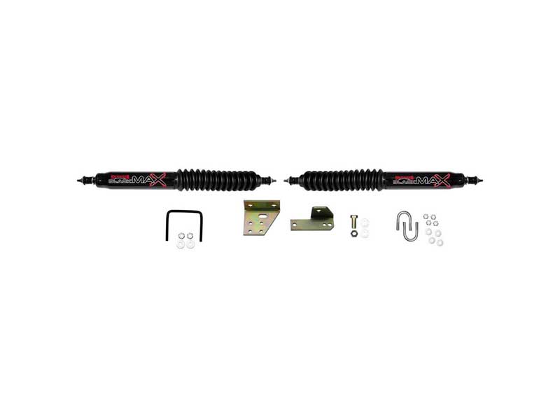 Skyjacker 8275 Steering Stabilizer Dual Kit Black Dual Kit 79-83 Toyota Pickup