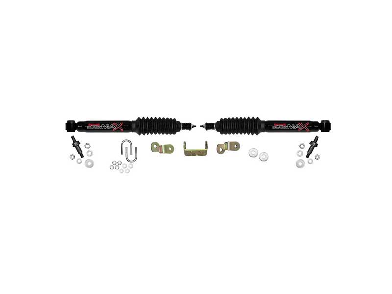 Skyjacker 8298 Steering Stabilizer Dual Kit Black Dual Kit For GM 1500HD/2500/3500 w/Skyjacker Lift