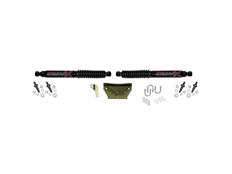 Skyjacker 8299 Steering Stabilizer Dual Kit Black Dual Kit for Ford