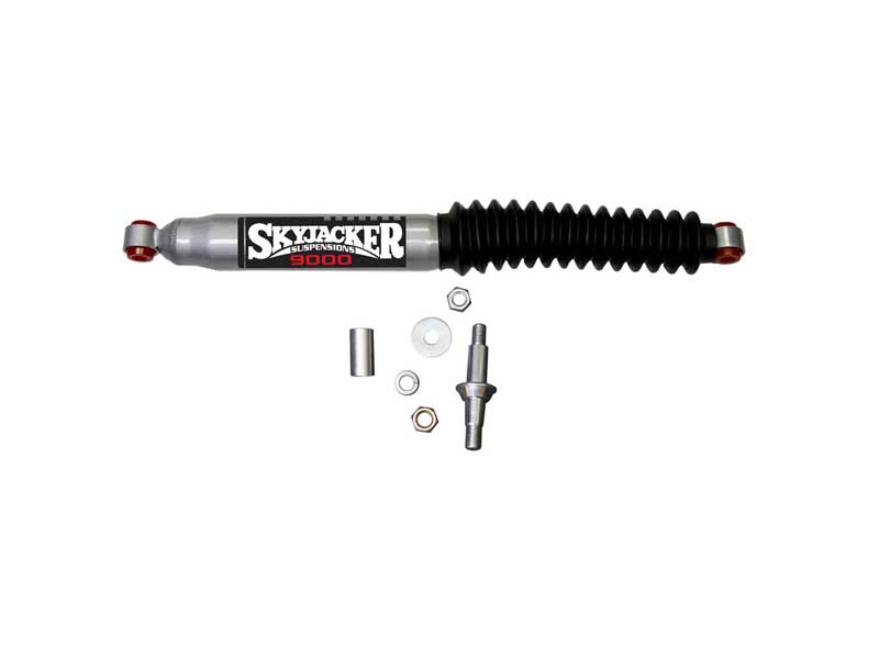 Skyjacker 9098 Steering Stabilizer HD OEM Replacement Kit 00-10 Chevy/GMC Silver w/Black Boot