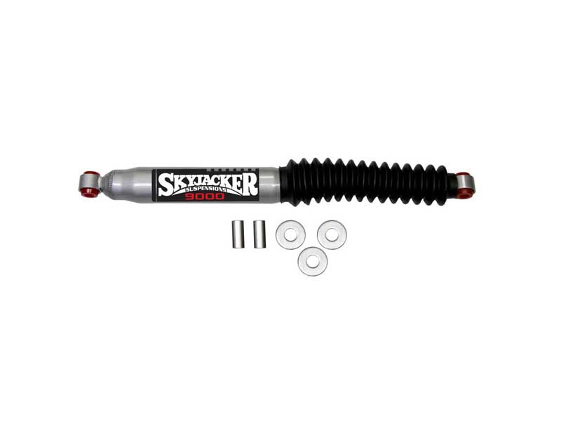 Skyjacker 9099 Steering Stabilizer HD OEM Replacement Kit Silver w/Black Boot for Ford