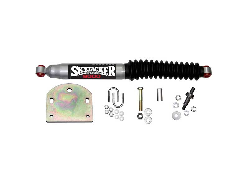 Skyjacker 9199 Steering Stabilizer Single Kit Silver w/Black Boot for Ford