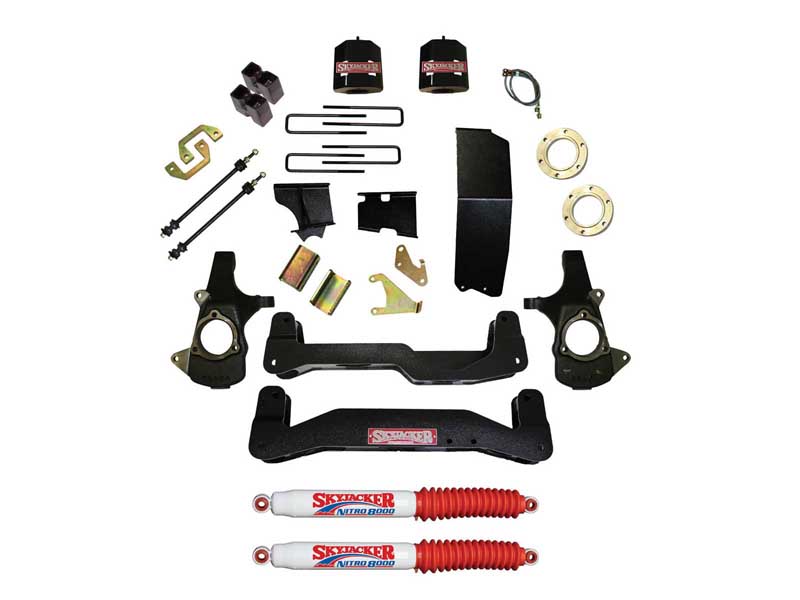 Skyjacker C14660PK-N 6-7" Lift Kit with Nitro Shocks for 2014-2016 Silverado/Sierra 1500