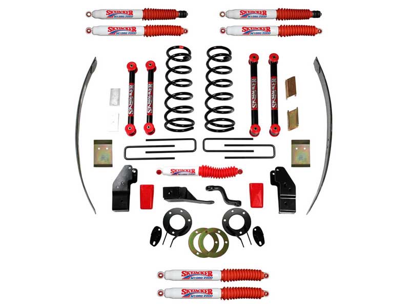 Skyjacker D4522K-H Lift Kit w/Shock 4-4.5" Lift Class II All 4 Shocks 2000-2001 Dodge Ram 2500/3500