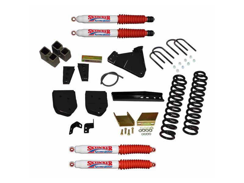 Skyjacker F11451KH-N Lift Kit w/Shock Nitro Shocks 4" Lift 11-12 Ford F350 Super Duty